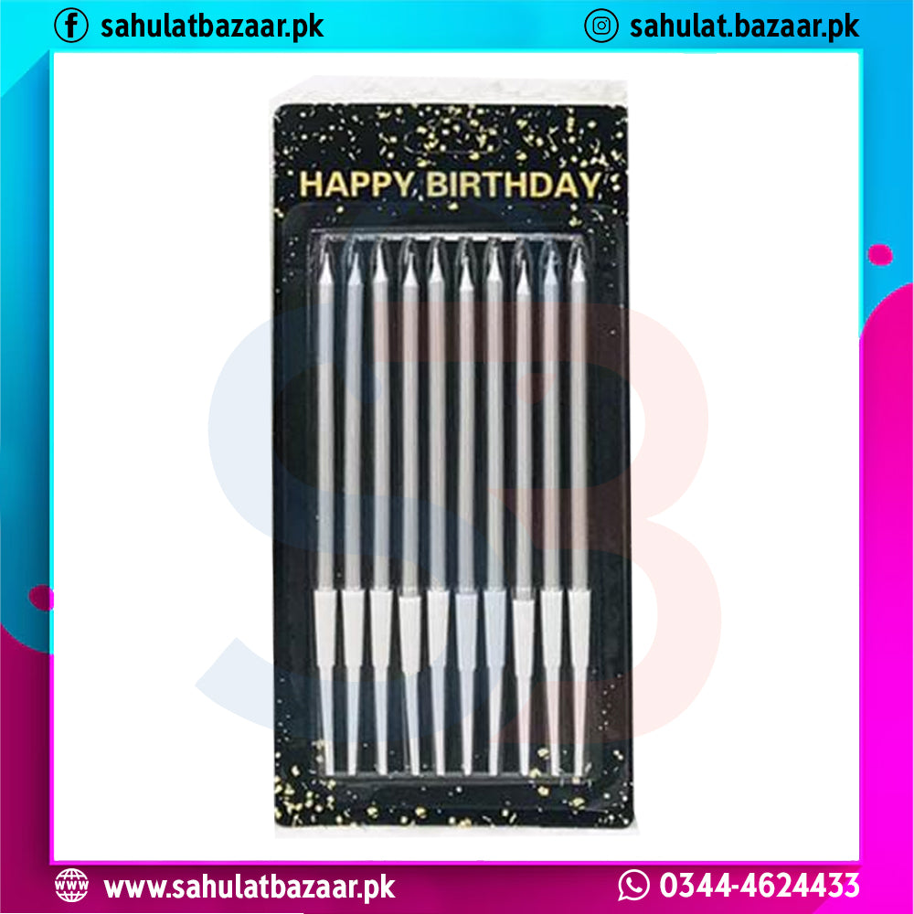 Pack of pens with 'Happy Birthday' text on a colorful border