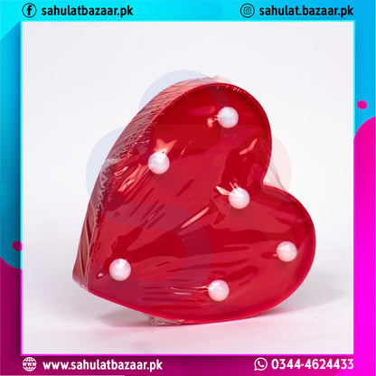 Red Heart LED Light