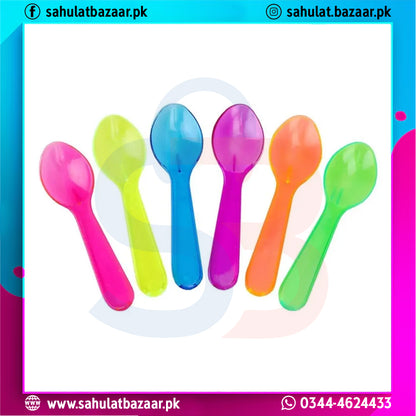Birthday Plastic Spoons Colorful BPA-Free Party Cutlery (Pack of 20)